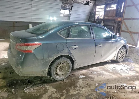 2014 Nissan Sentra S from USA, damaged, VIN 3N1AB7AP9EY280133
